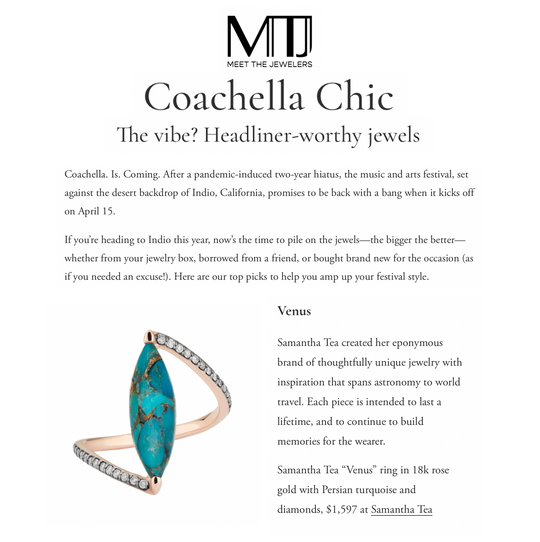 FEATURED IN MEET THE JEWELERS
