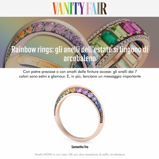 FEATURED IN VANITY FAIR ITALIA