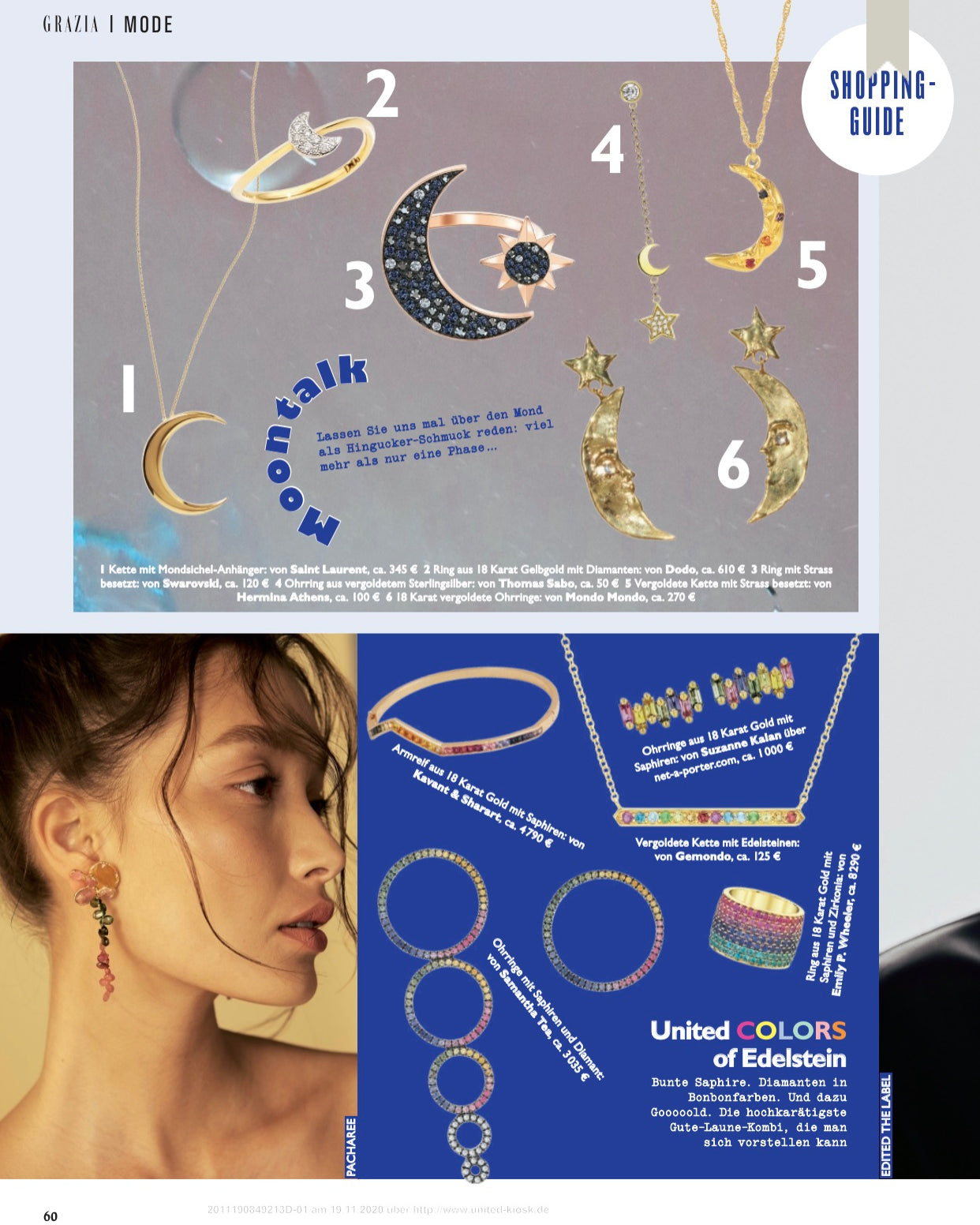 FEATURED IN GRAZIA GERMANY