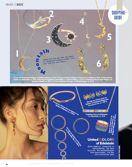 FEATURED IN GRAZIA GERMANY