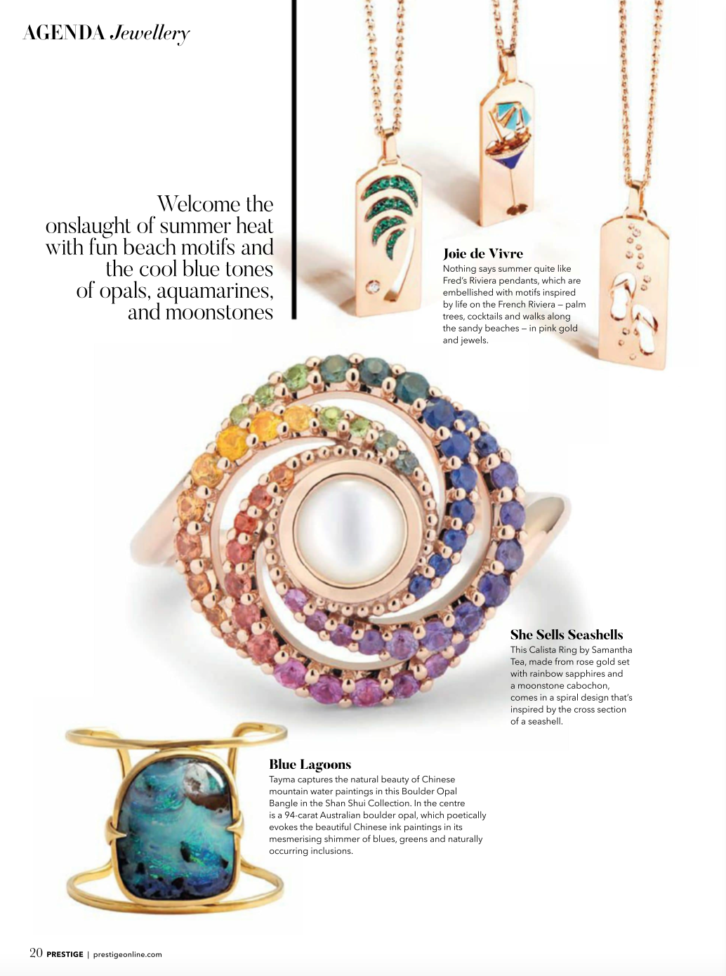 FEATURED IN PRESTIGE HONG KONG