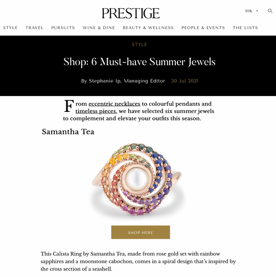 FEATURED IN PRESTIGE