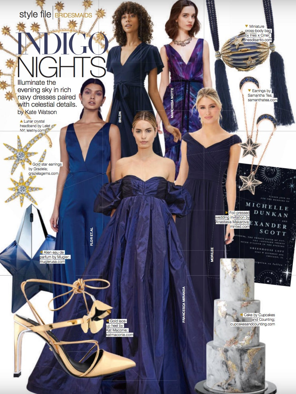 FEATURED IN BRIDAL US MAGAZINE