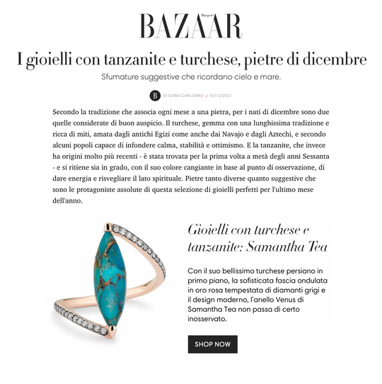 FEATURED IN HARPER’S BAZAAR ITALIA