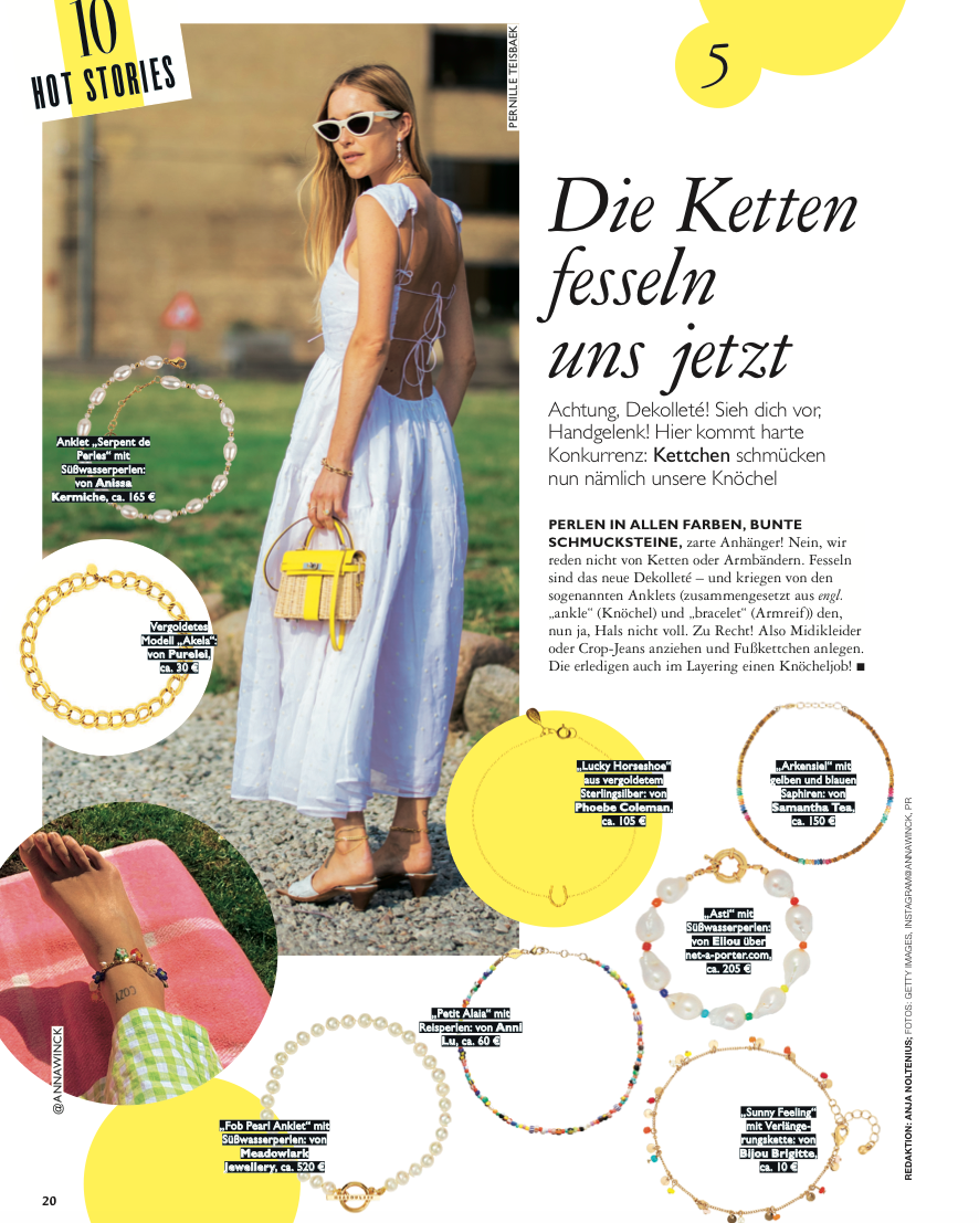 FEATURED IN GRAZIA GERMANY