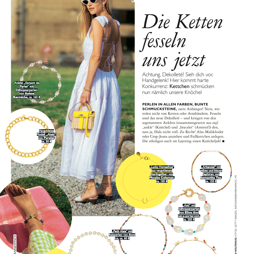 FEATURED IN GRAZIA GERMANY