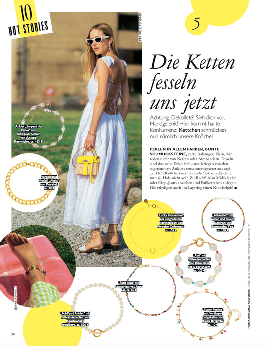 FEATURED IN GRAZIA GERMANY