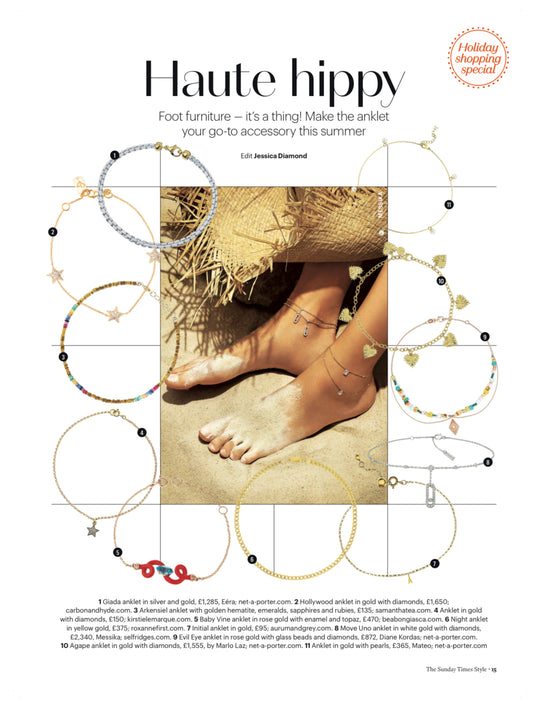 FEATURED IN SUNDAY TIMES STYLE
