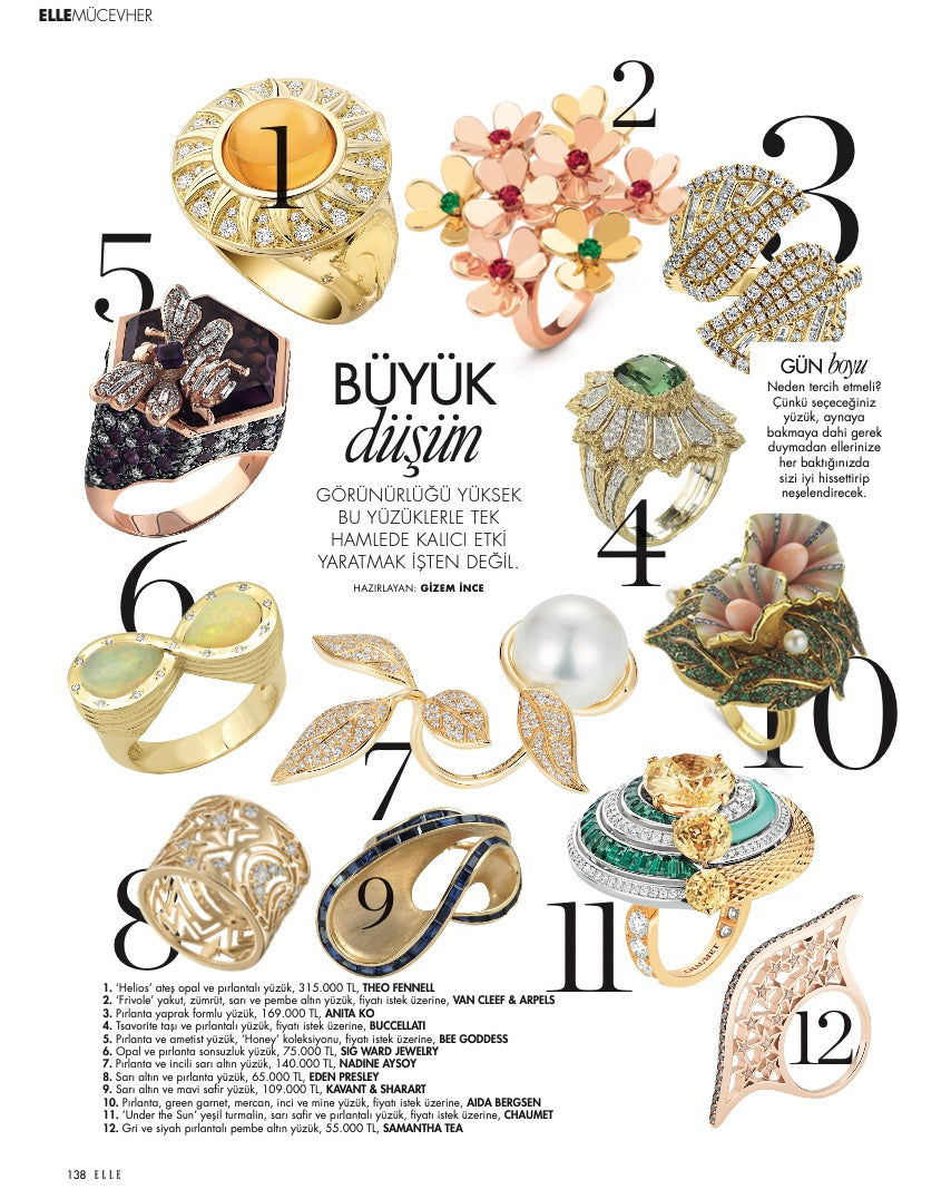 FEATURED IN ELLE TURKEY