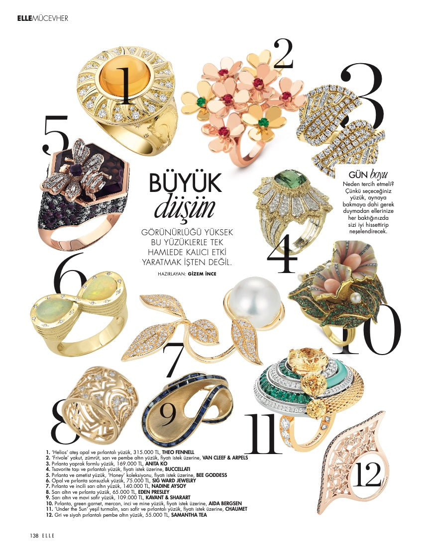 FEATURED IN ELLE TURKEY