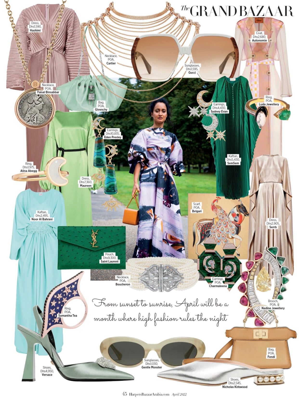 FEATURED IN HARPER’S BAZAAR ARABIA