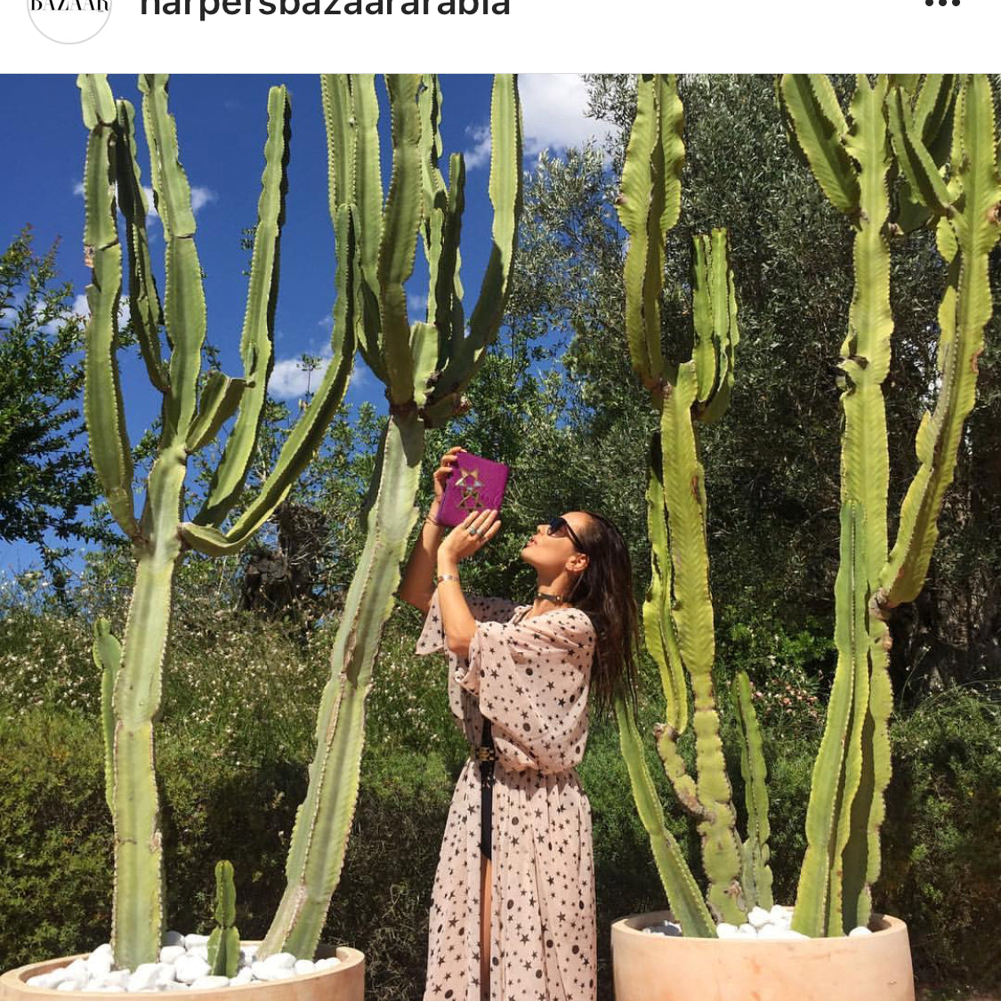FEATURED IN HARPERS BAZAAR ARABIA
