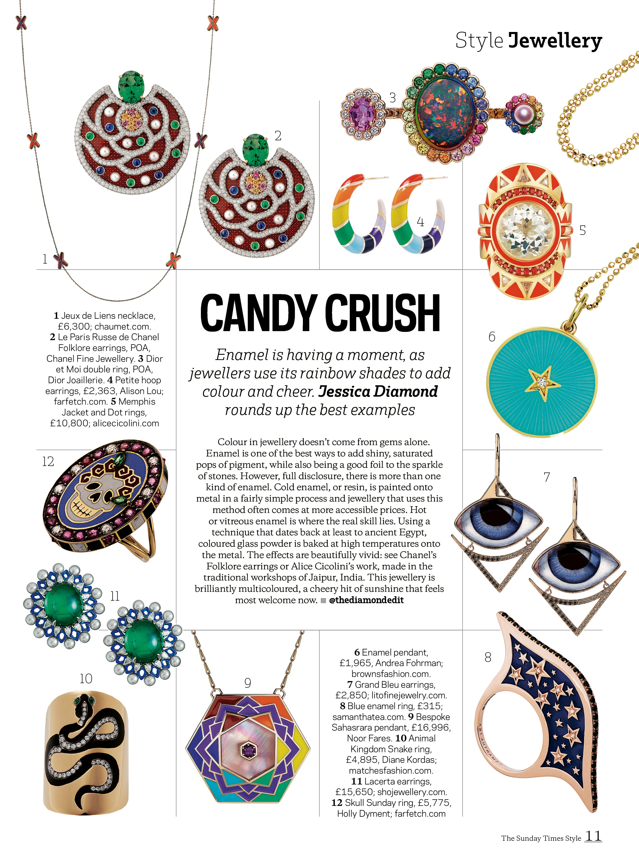 FEATURED IN SUNDAY TIMES STYLE