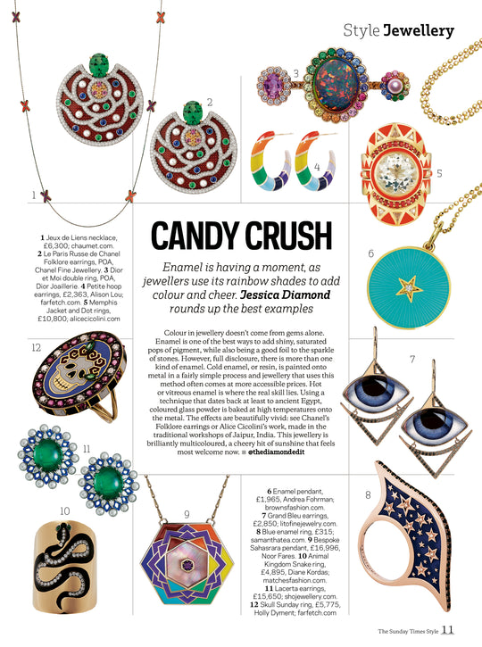 FEATURED IN SUNDAY TIMES STYLE