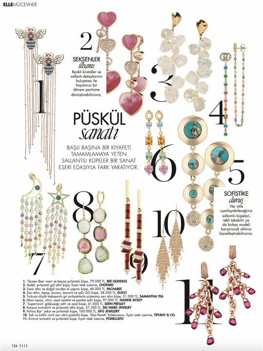 FEATURED IN ELLE TURKEY