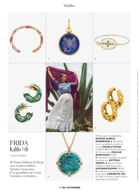FEATURED IN MARIE CLAIRE ITALIA