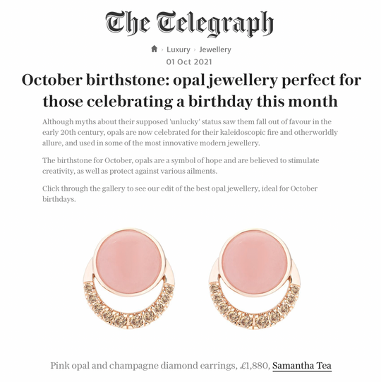 FEATURED IN THE TELEGRAPH