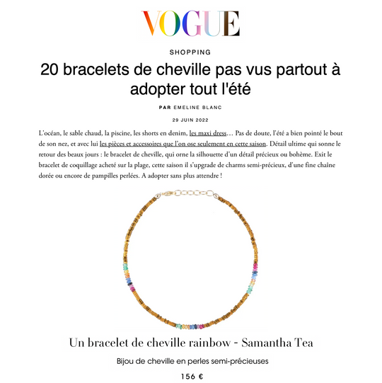 FEATURED IN VOGUE PARIS