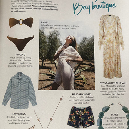 FEATURED IN IBIZA BAY MAGAZINE