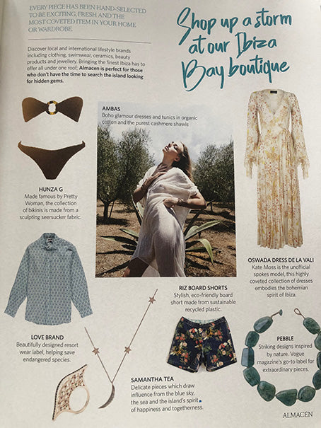 FEATURED IN IBIZA BAY MAGAZINE