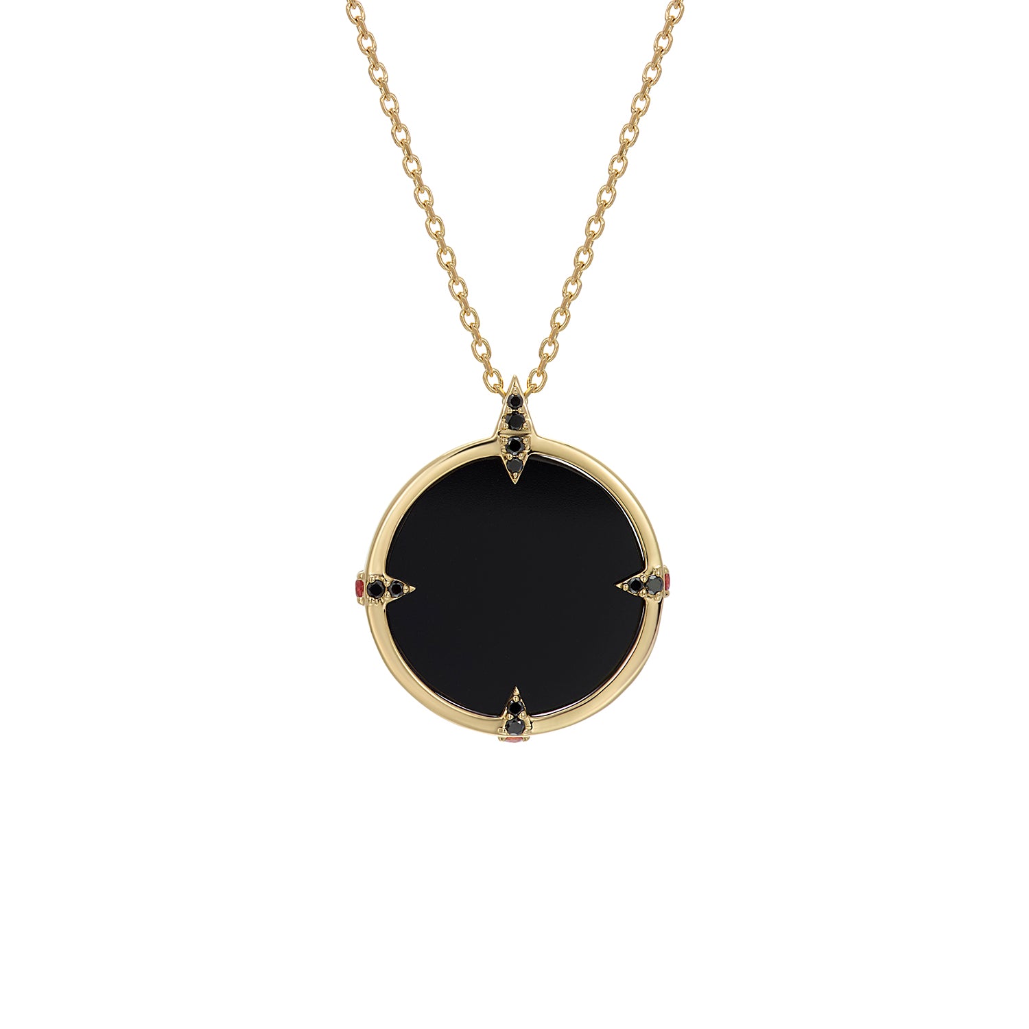 AURA NECKLACE LAPIS LAZULI & ONYX