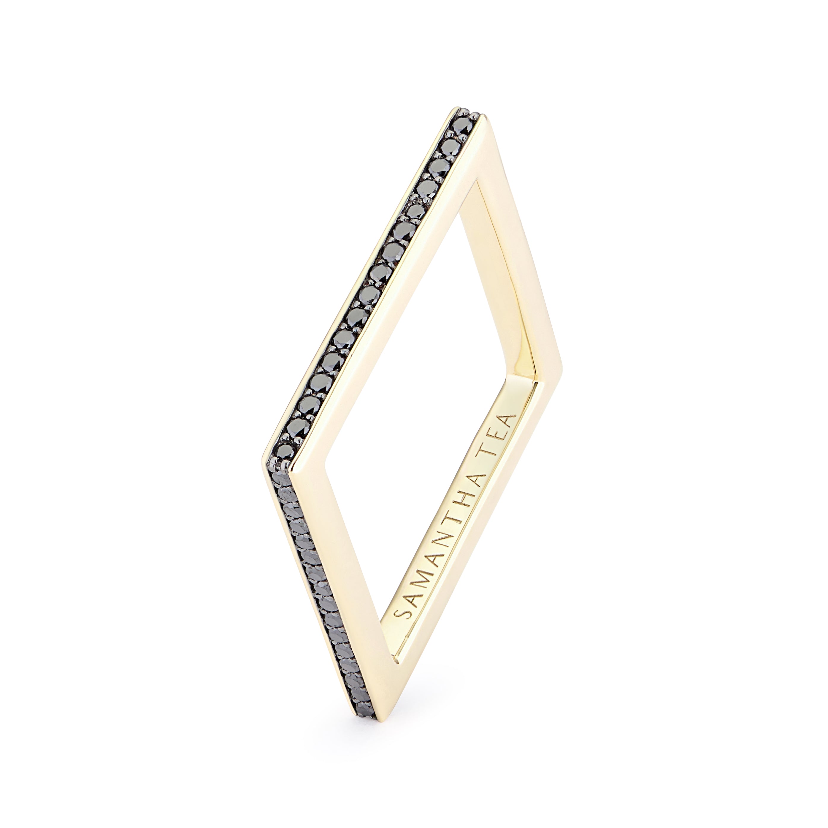 EVE RING BLACK DIAMONDS
