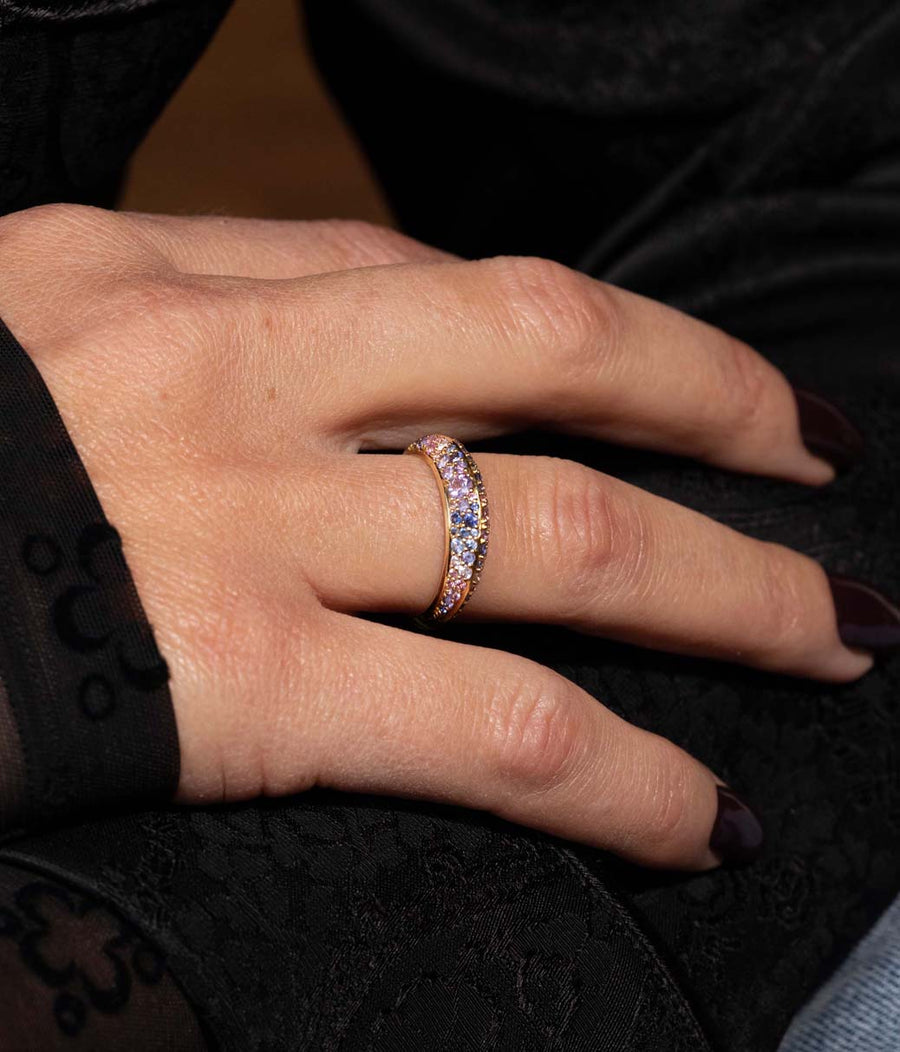 NOVALA RING MULTICOLOUR SAPPHIRES
