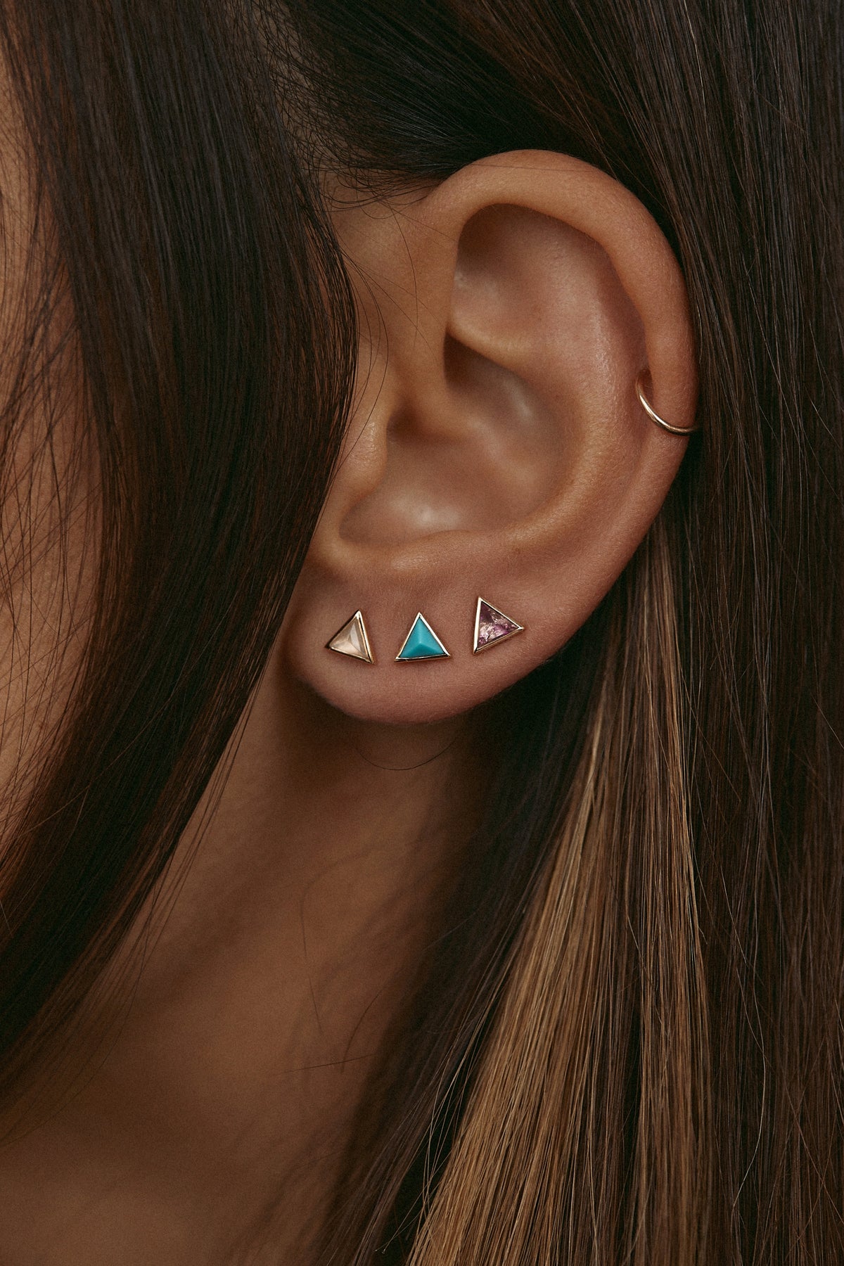 PYRAMIDE STUD TRIO