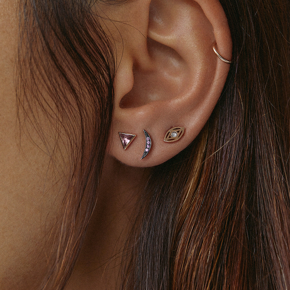 MOON DUST STUD TRIO