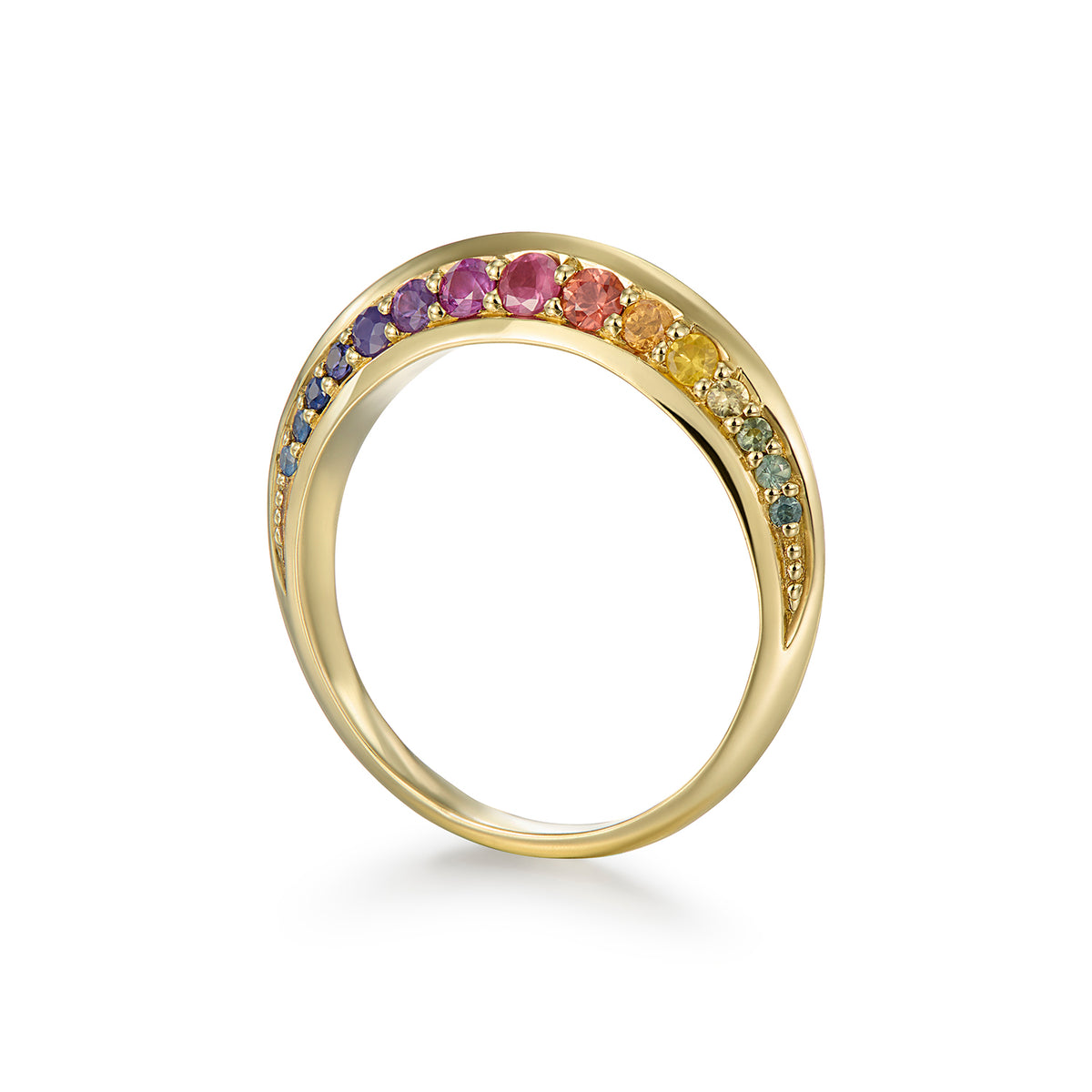 ARTEMIS RING RAINBOW SAPPHIRES
