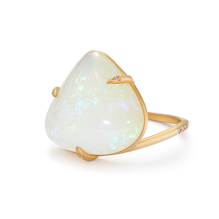 WHITE OPAL ONE OF A KIND RING