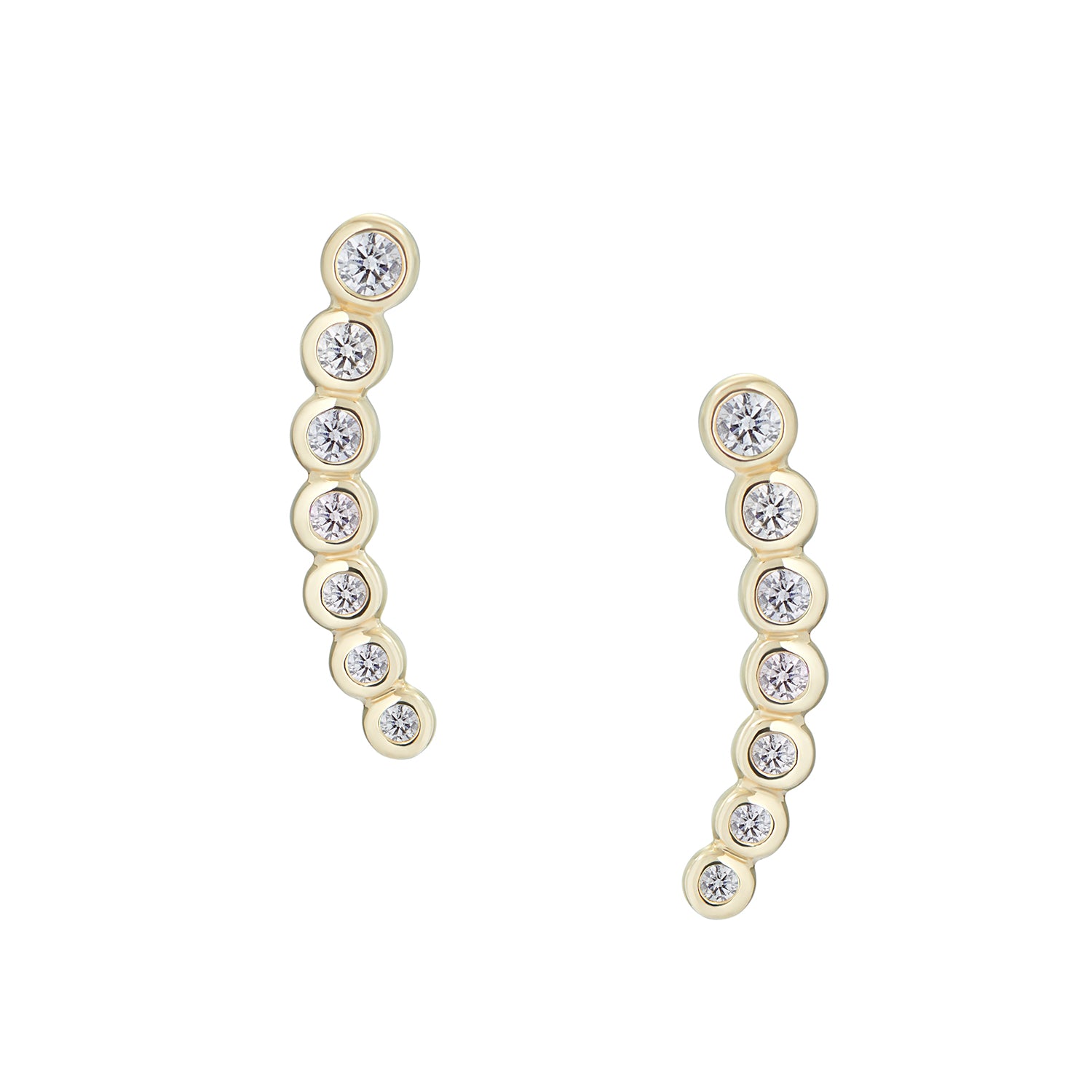 VALTINA EARRINGS WHITE DIAMONDS
