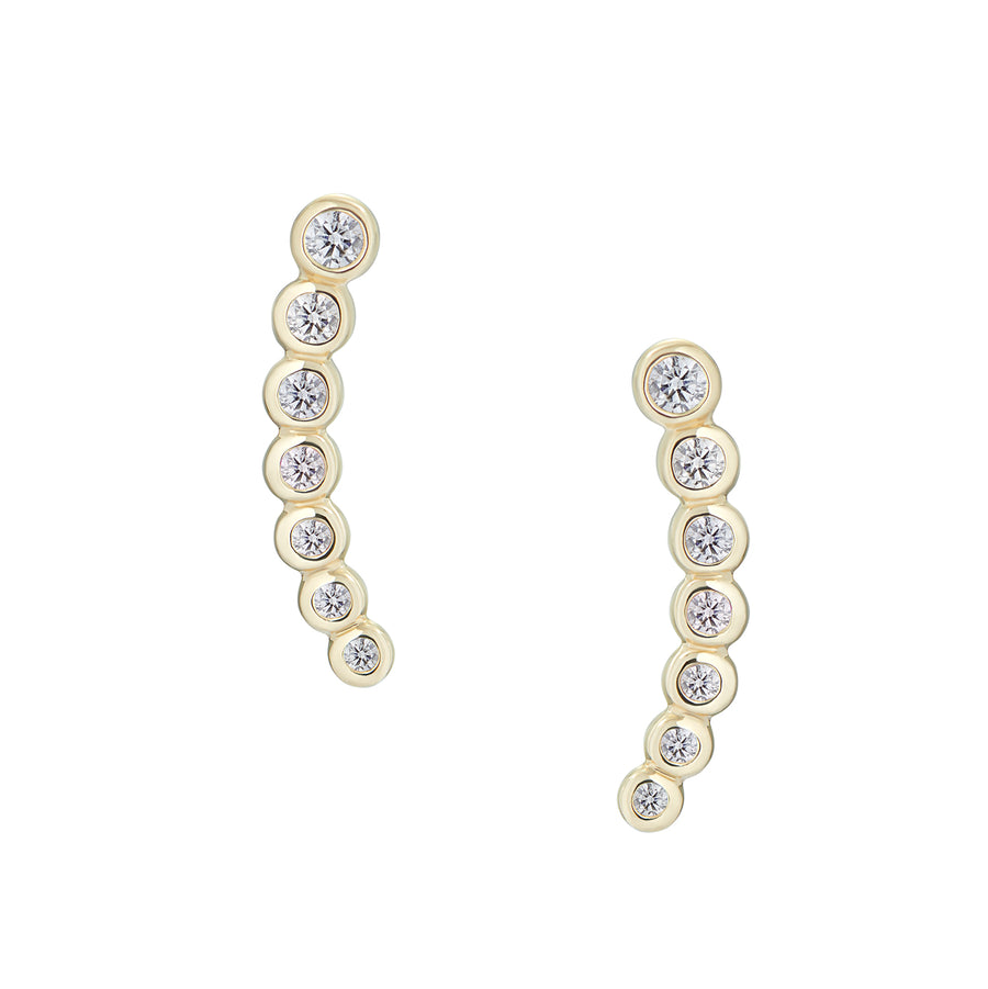 VALTINA EARRINGS WHITE DIAMONDS