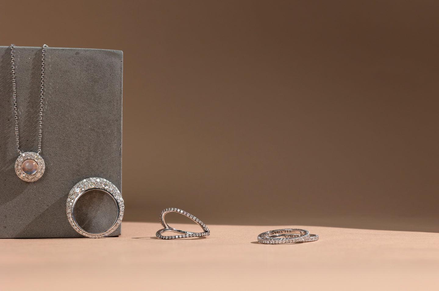 Uncover the Magic of our White Gold Collection
