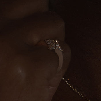 NIMA STAR RING RUBY