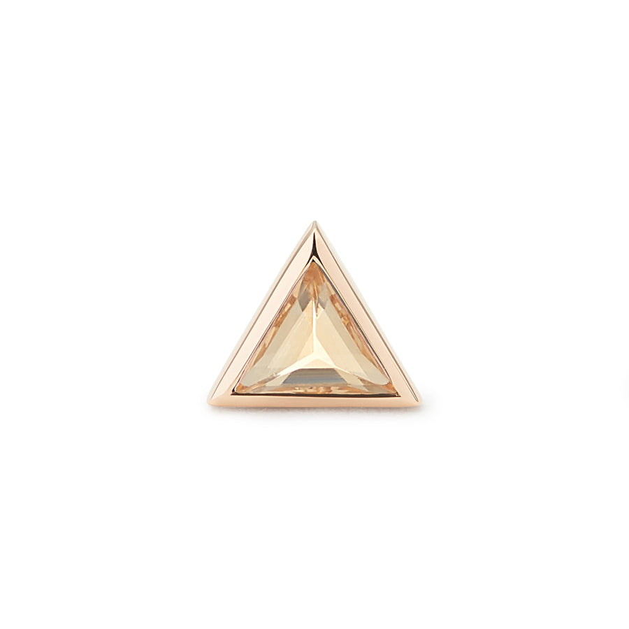 PYRAMIDE OF MAGIC STUD CITRINE