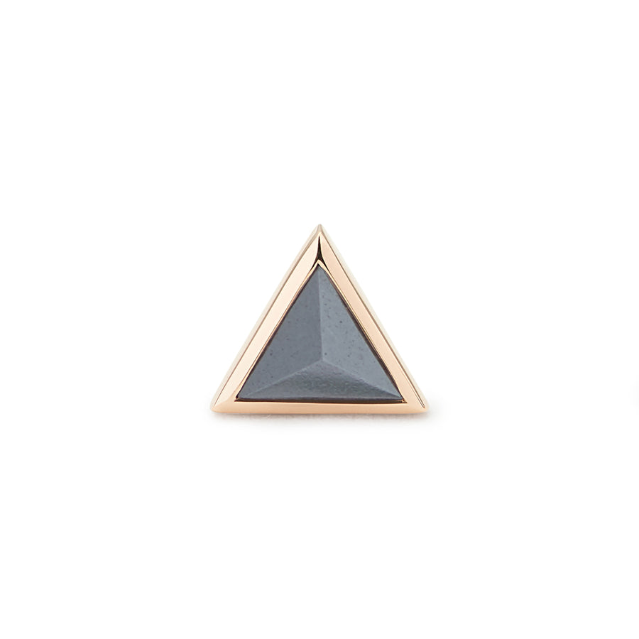 PYRAMIDE OF MAGIC STUD HEMATITE