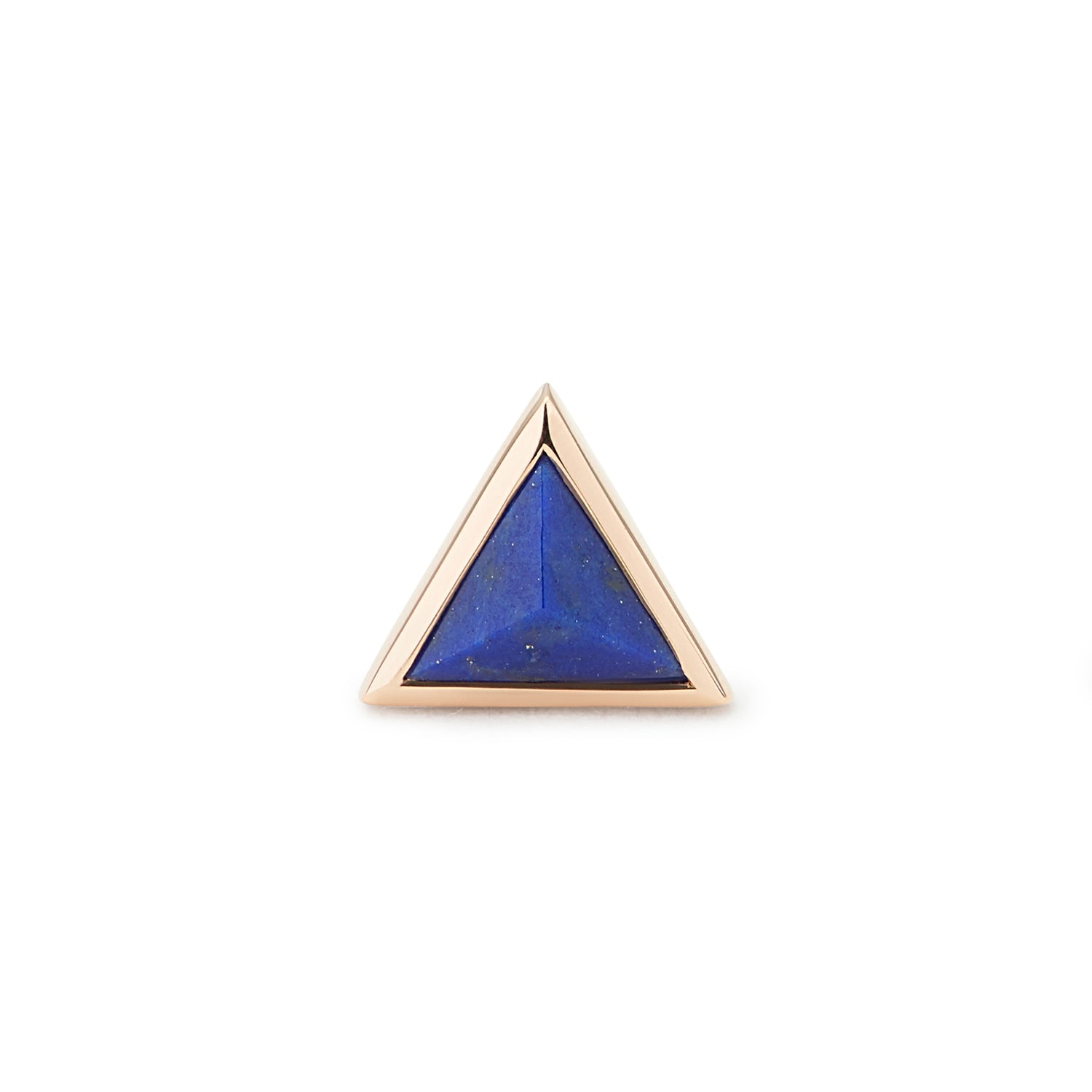 PYRAMIDE STUD LAPIS LAZULI