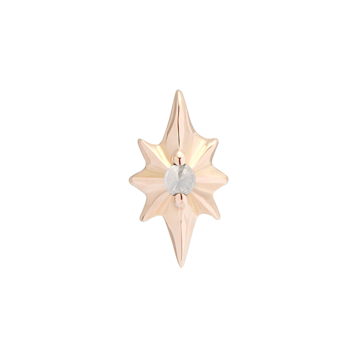 CAPELLA STUD GREY DIAMOND