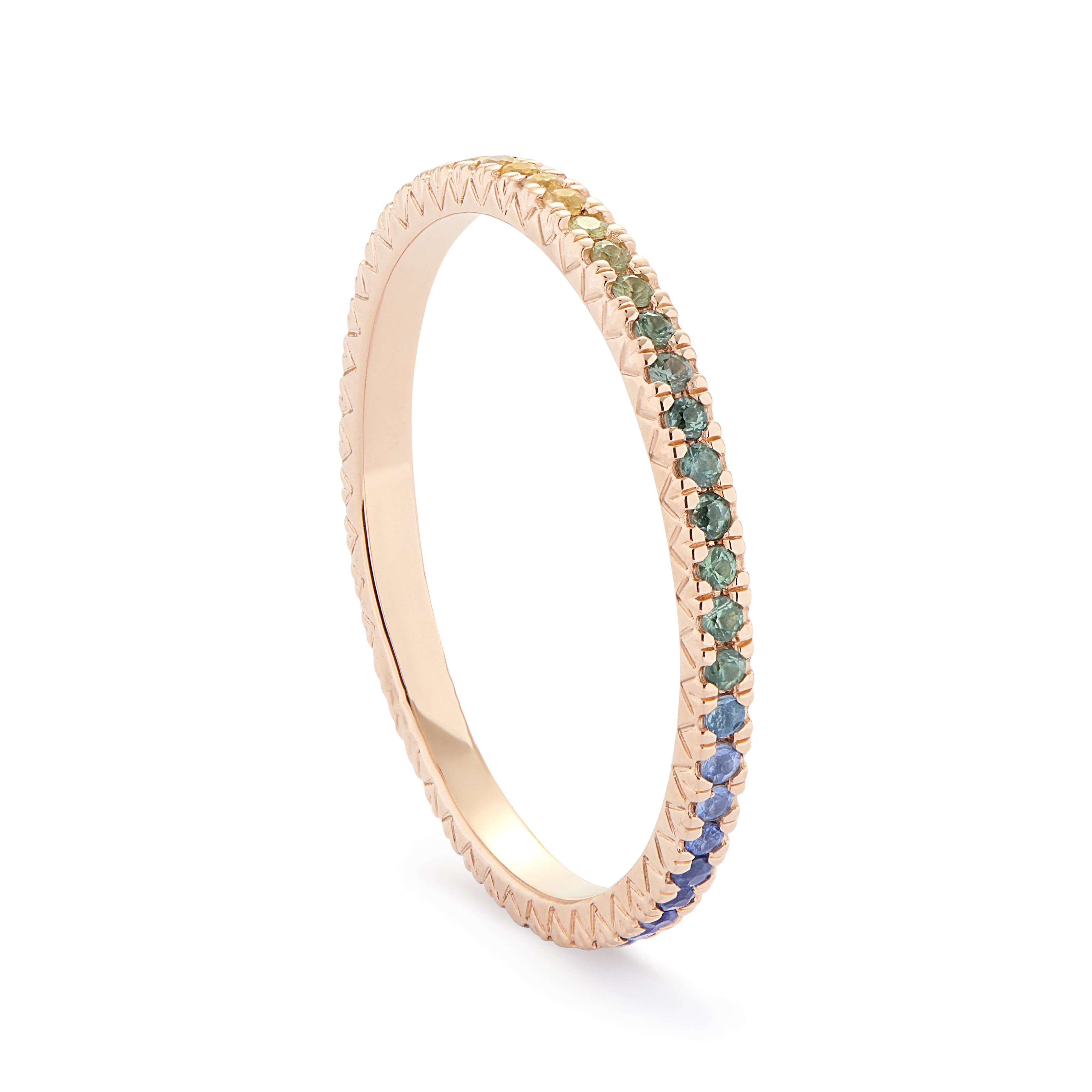 NORANI RING RAINBOW SAPPHIRES