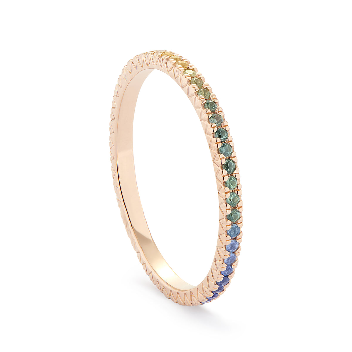 NORANI RING RAINBOW SAPPHIRES