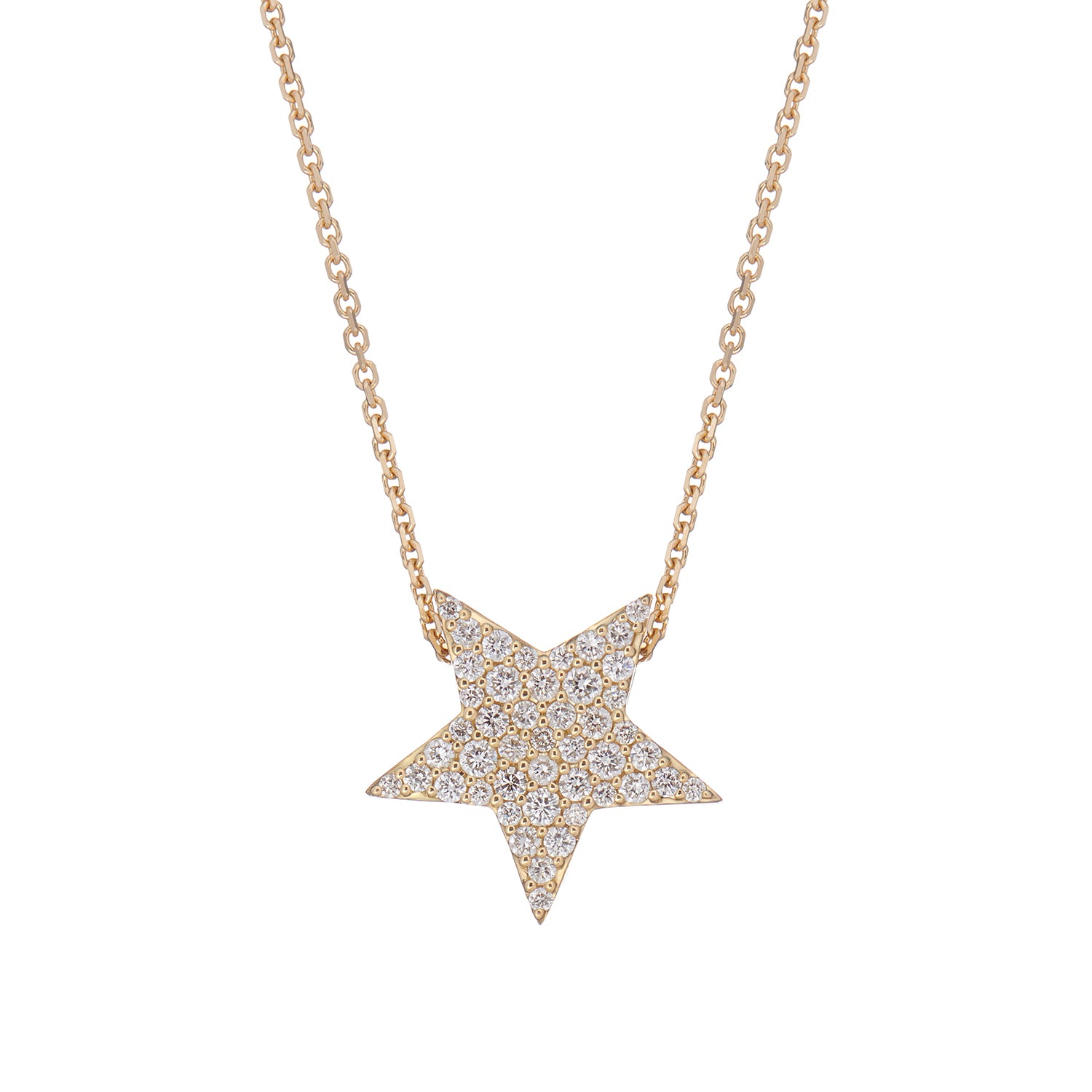 LONE STAR REVERSIBLE NECKLACE BLUE & WHITE DIAMONDS