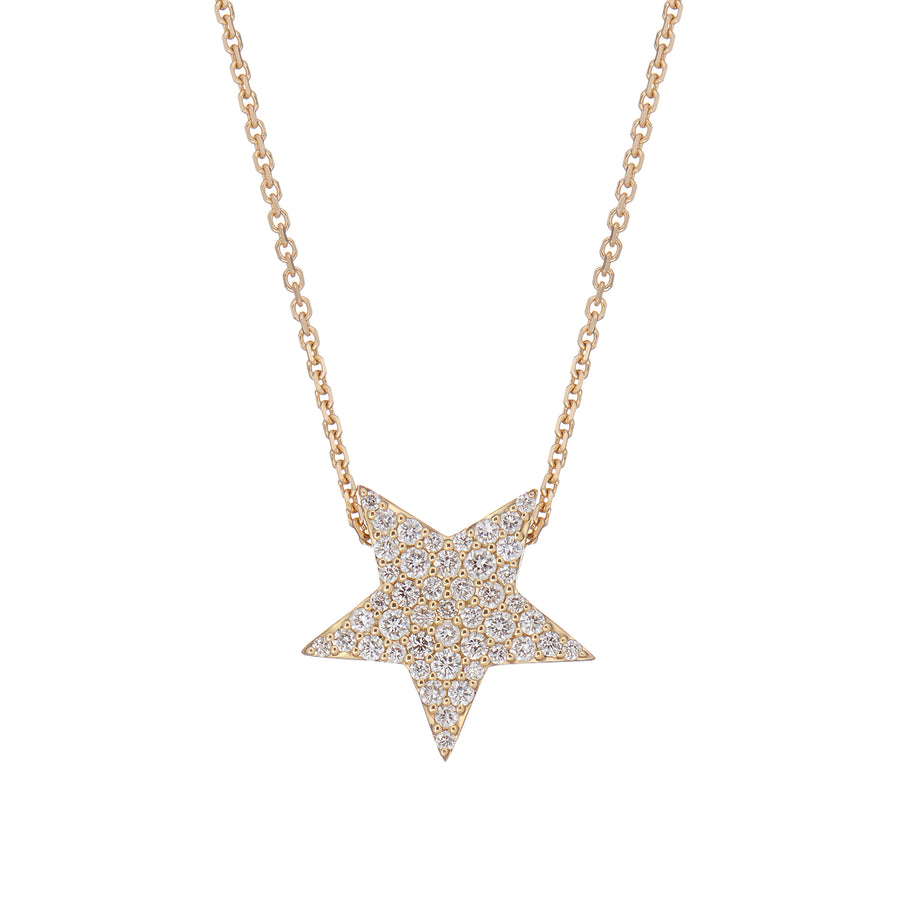 LONE STAR REVERSIBLE NECKLACE BLUE & WHITE DIAMONDS