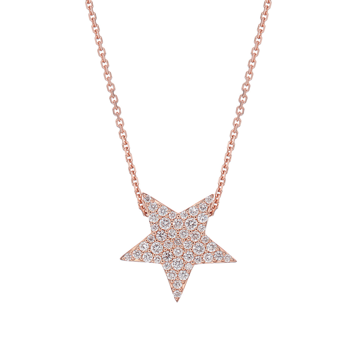 LONE STAR REVERSIBLE NECKLACE BLUE & WHITE DIAMONDS