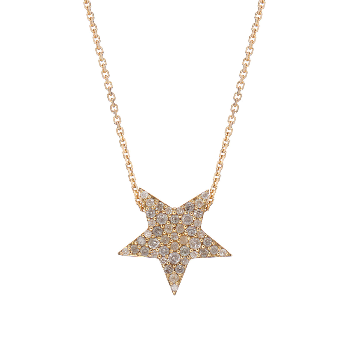 LONE STAR REVERSIBLE NECKLACE GREEN AND GREY DIAMONDS
