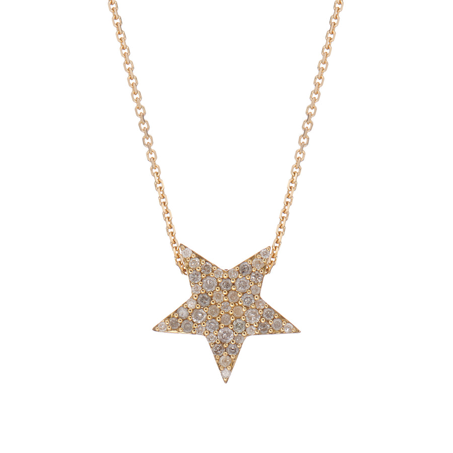 LONE STAR REVERSIBLE NECKLACE GREEN AND GREY DIAMONDS