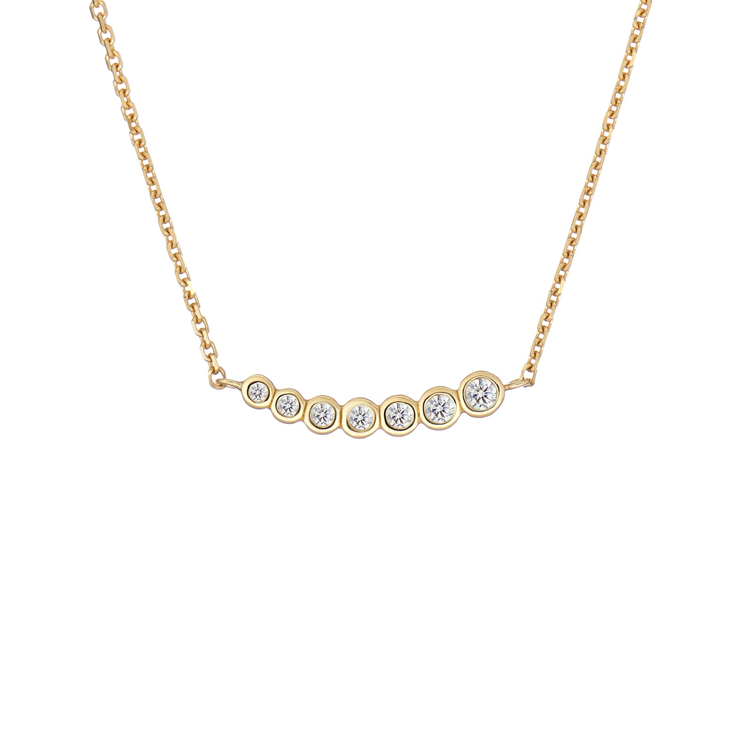 VALTINA NECKLACE WHITE DIAMONDS