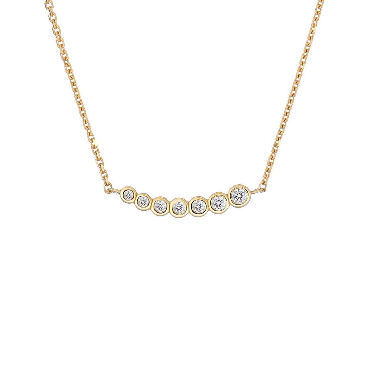 VALTINA NECKLACE WHITE DIAMONDS