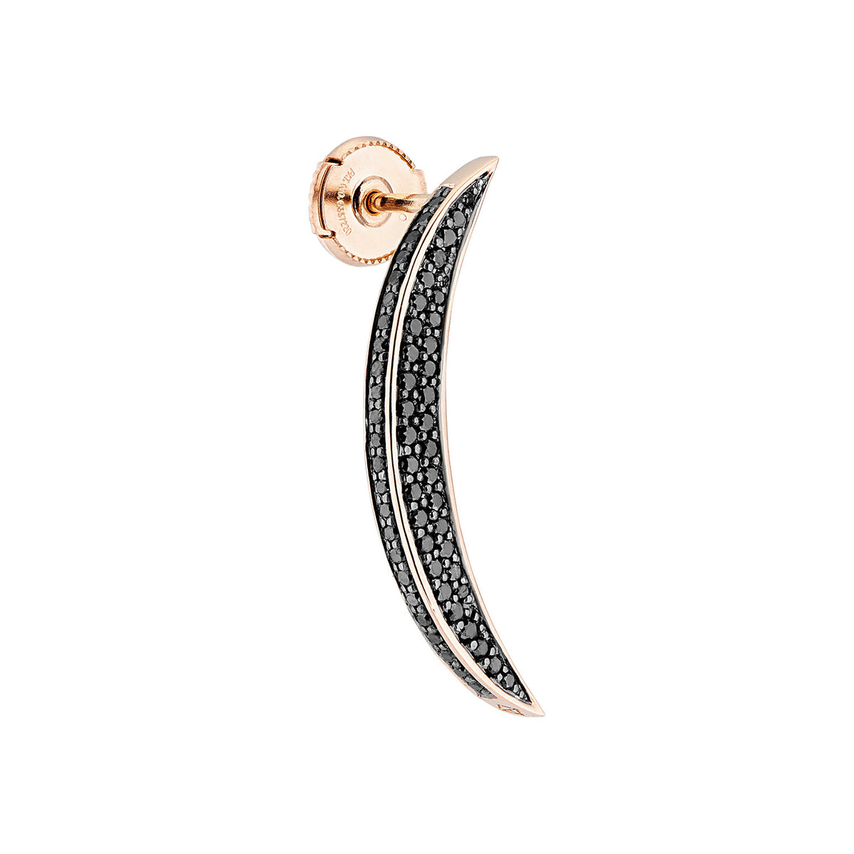 SASHA EARRINGS BLACK DIAMONDS