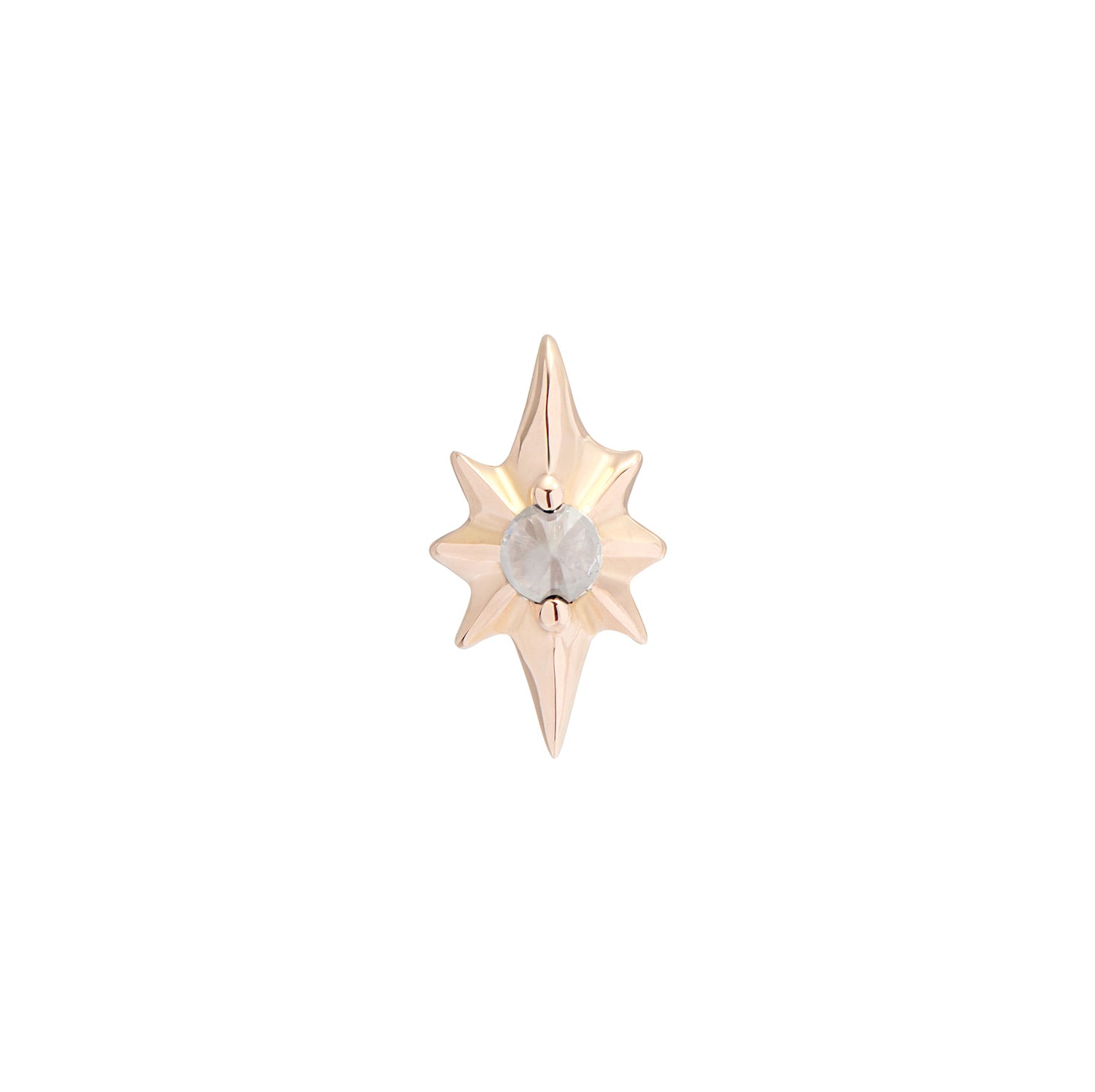 CAPELLA STUD GREY DIAMOND